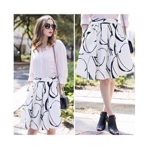 BANANA REPUBLIC | A-Line Pleated Skirt